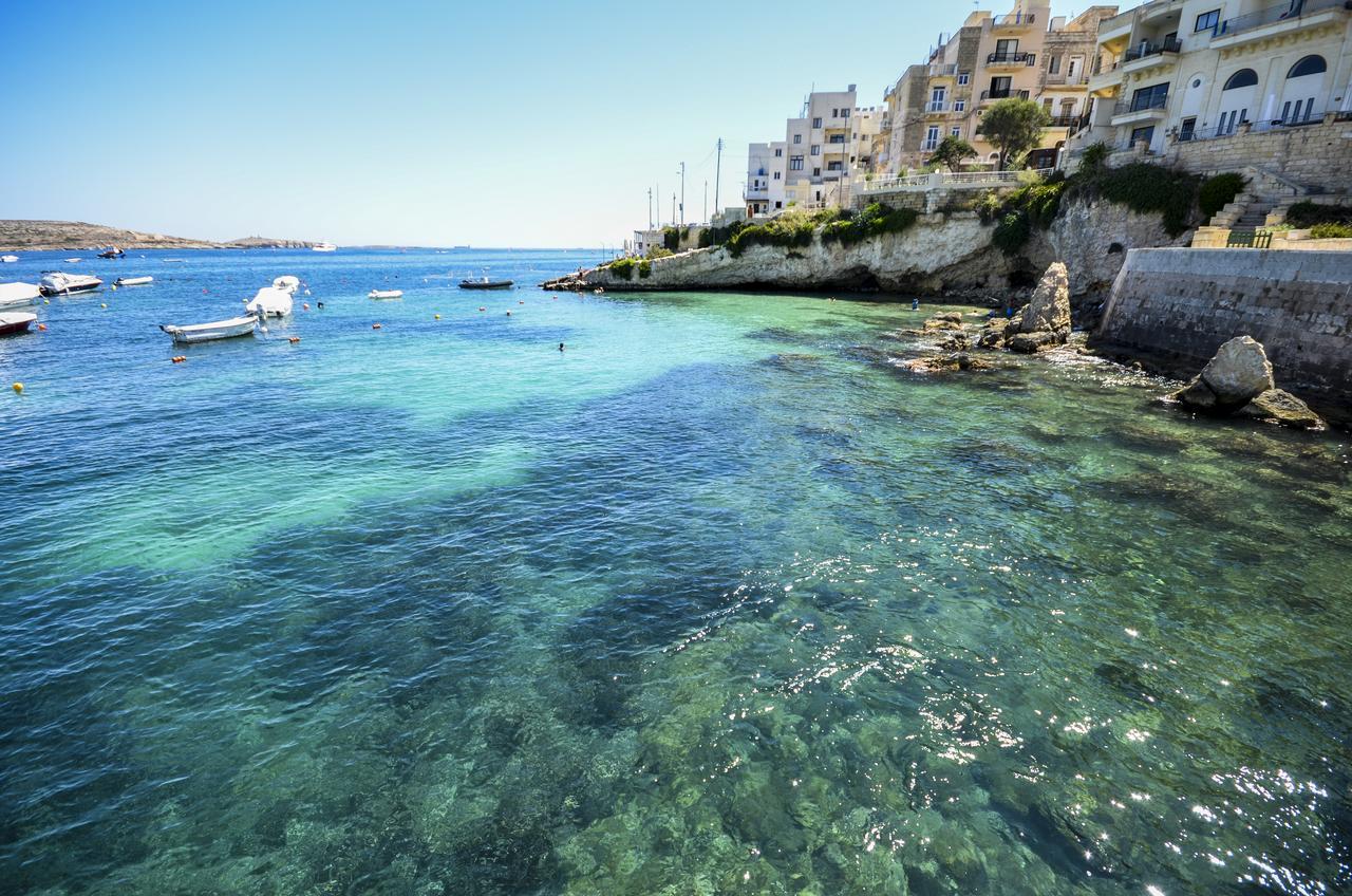 Blue Harbour 2 Bedroom Seafront Apartments With Stunning Seaviews - By Getawaysmalta خليج سانت بول المظهر الخارجي الصورة